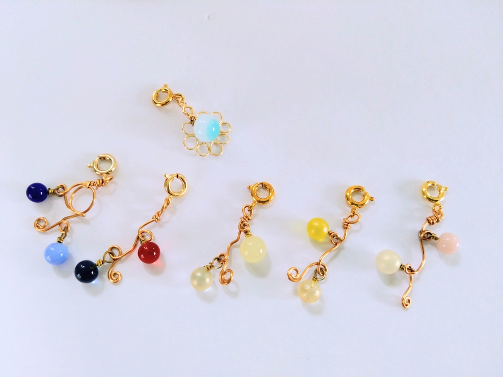 10cmぬい用 イヤリング&髪飾り