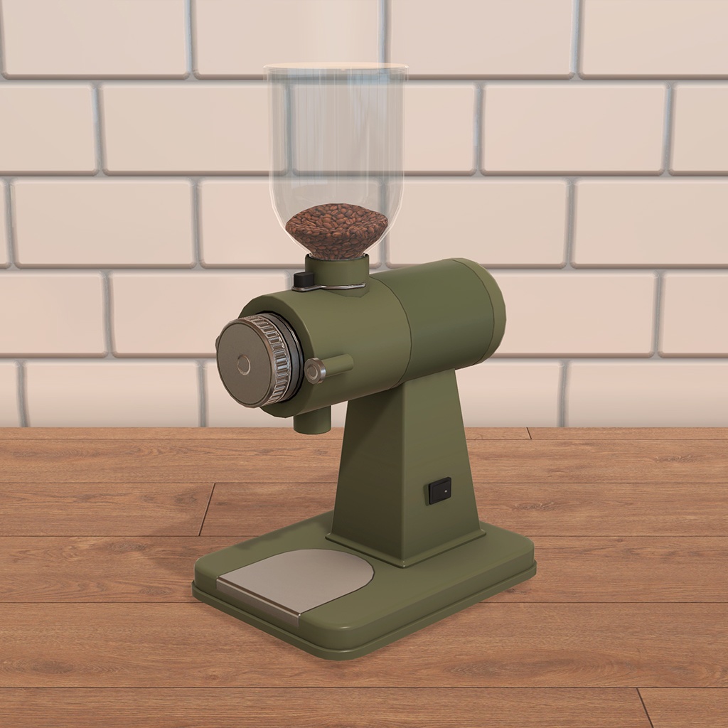 【3Dモデル】家カフェセット