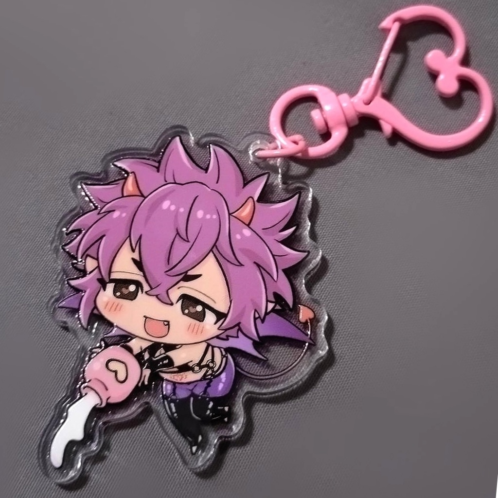 モルモルぶちまけアクキー