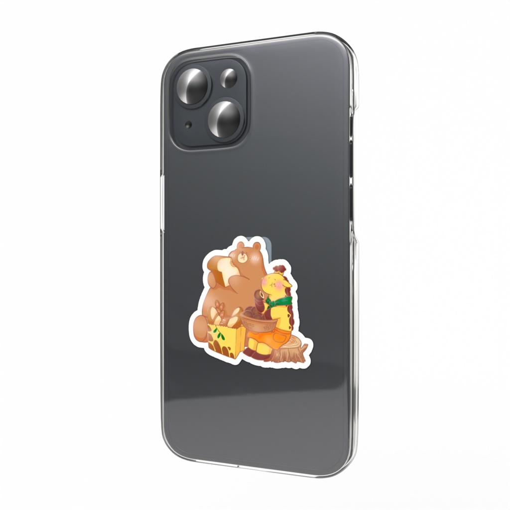 一緒におやつステッカー