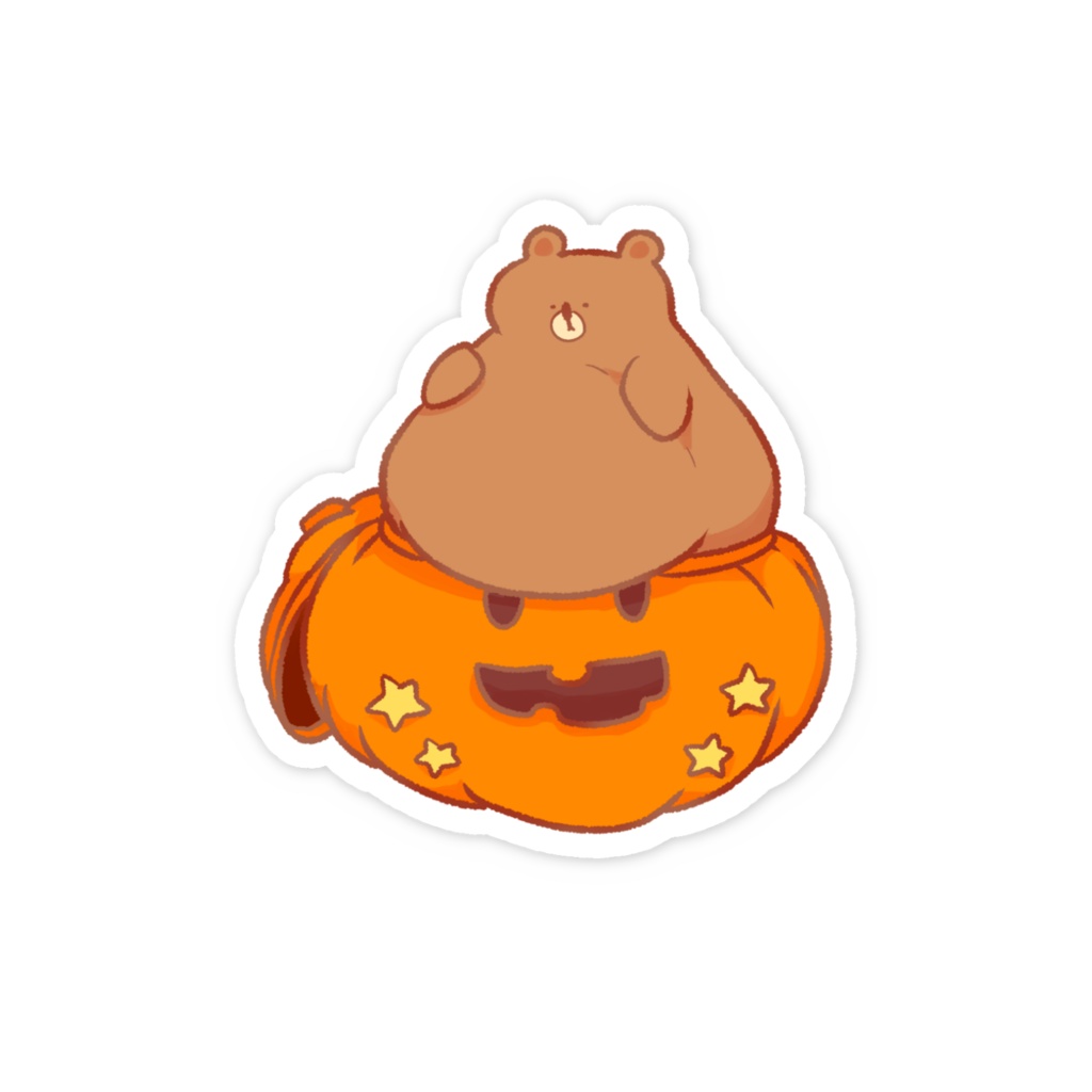 ぼっちょステッカーハロウィン