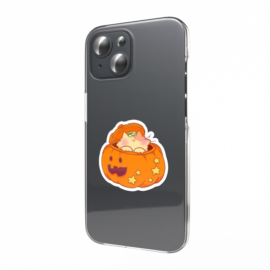 ねこさんステッカーハロウィン