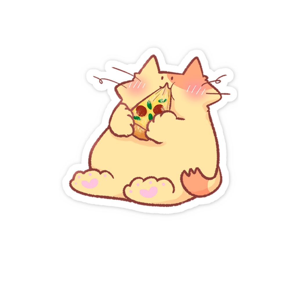 ねこさんステッカー２