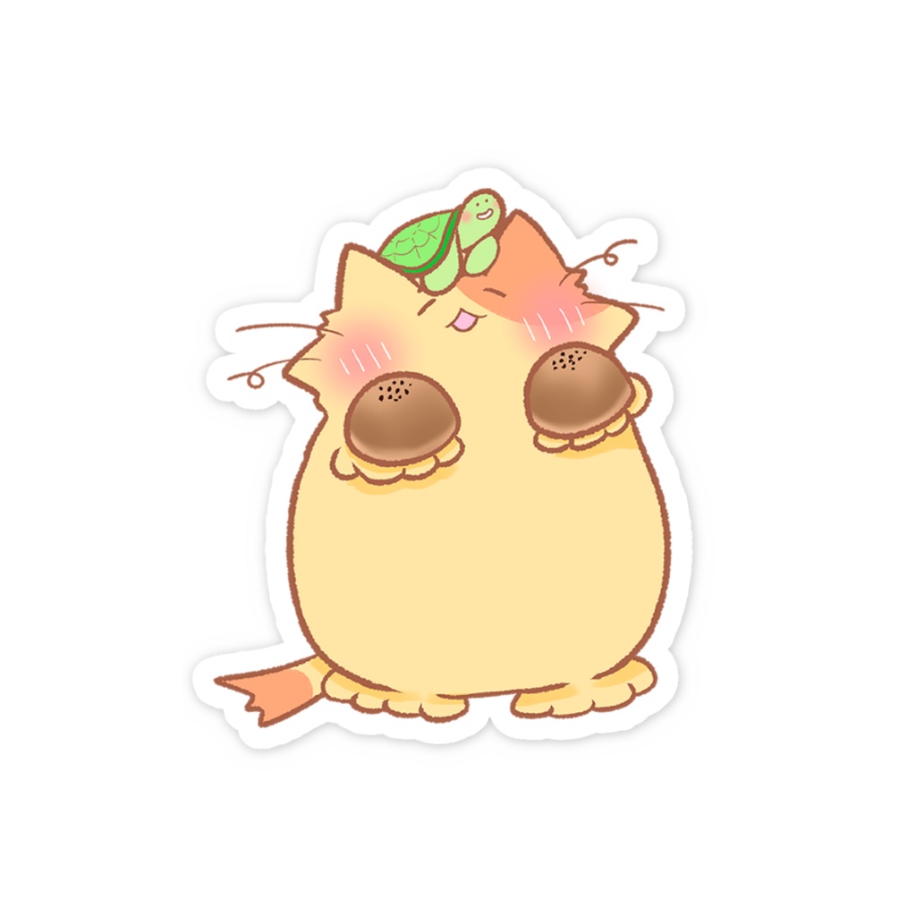 ねこさんステッカー1