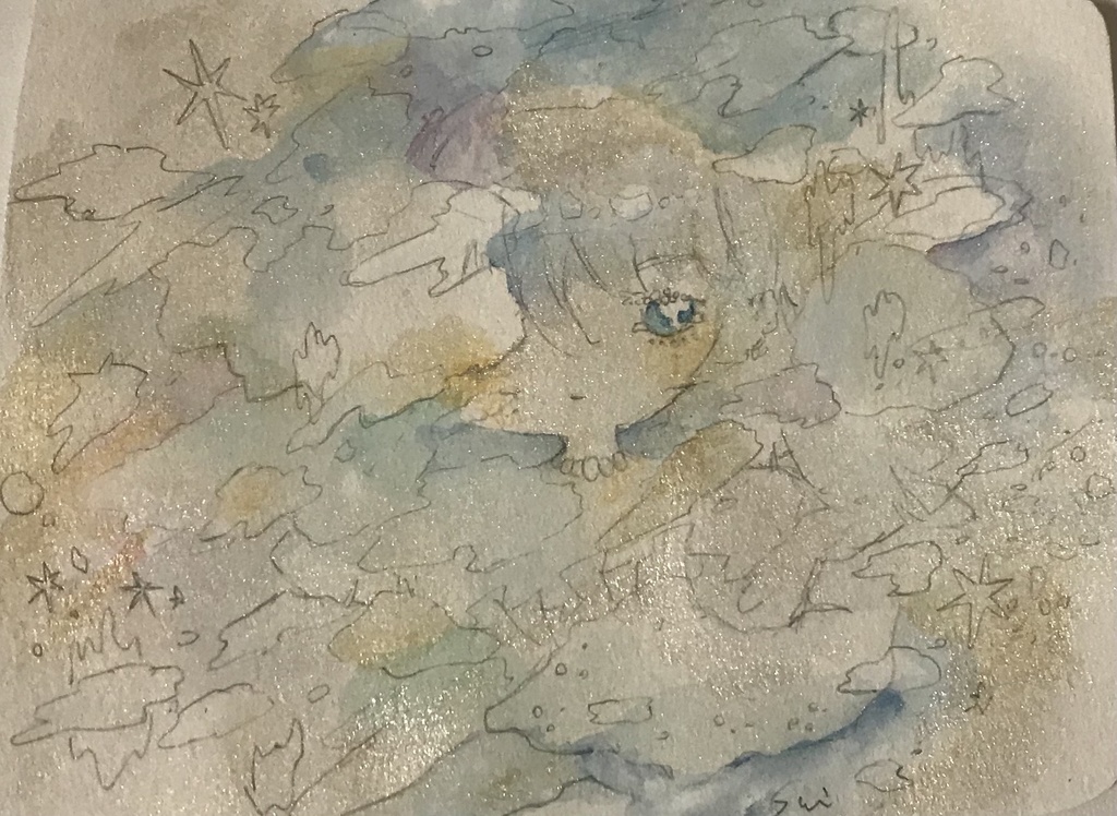 水彩ドローイング7