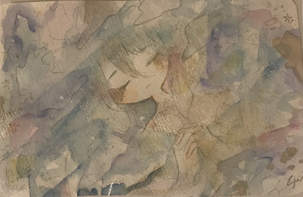 水彩ドローイング9