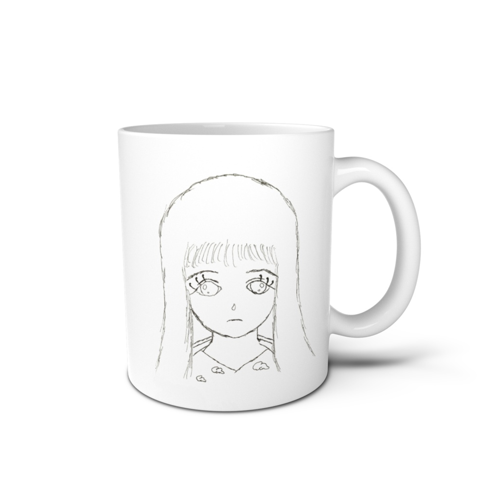 sw0015 Illustrated by ©︎2026 サウトエ マグカップ