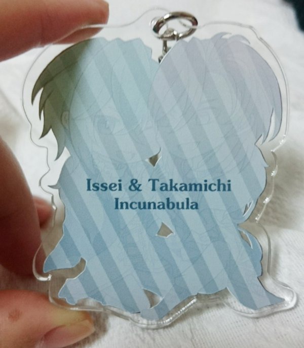 クリスマス一鷹アクリルキーホルダー