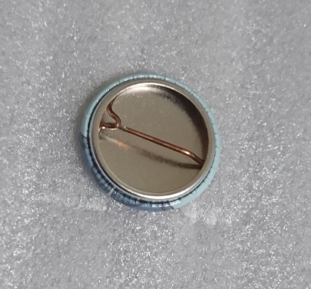 ういきき「大丈夫」缶バッジ