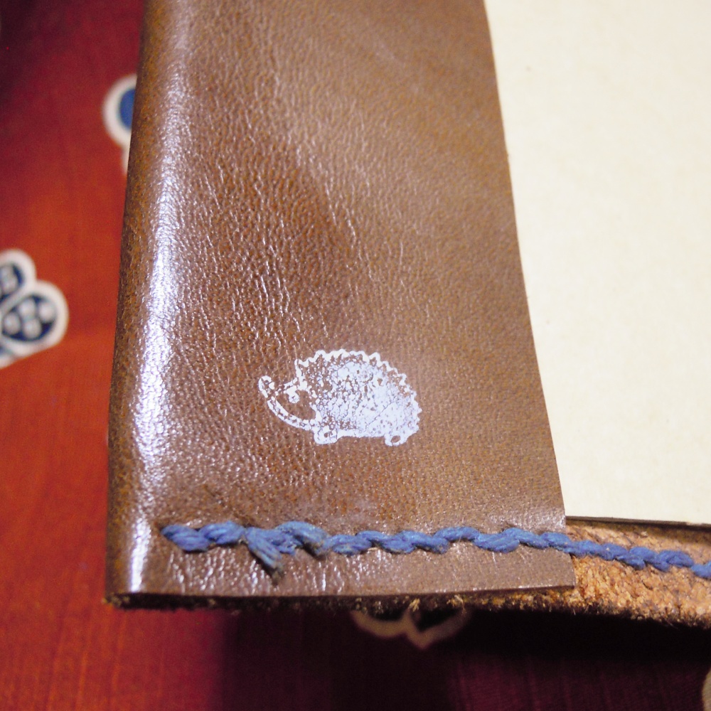 手帳カバー(革製) 手帳リング付き(紙は無し)