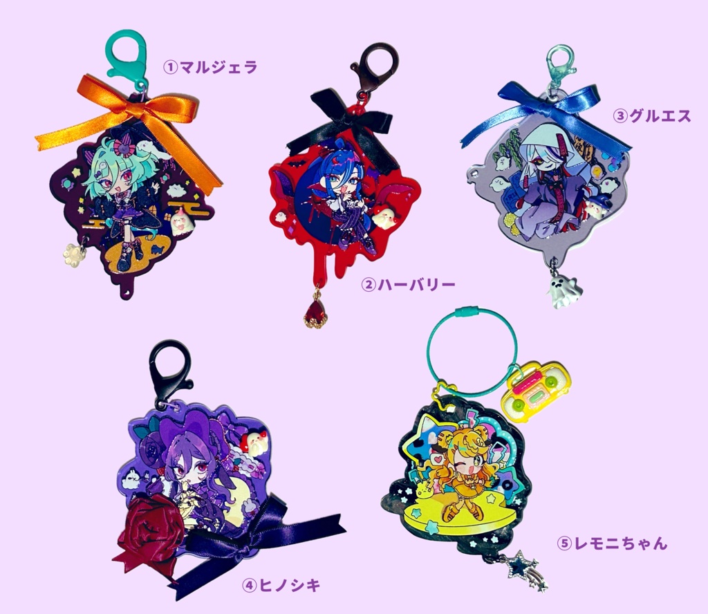 アクリルキーホルダー