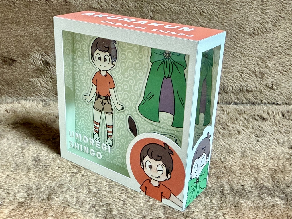 フィギュアパッケージ風　アクリルブロック