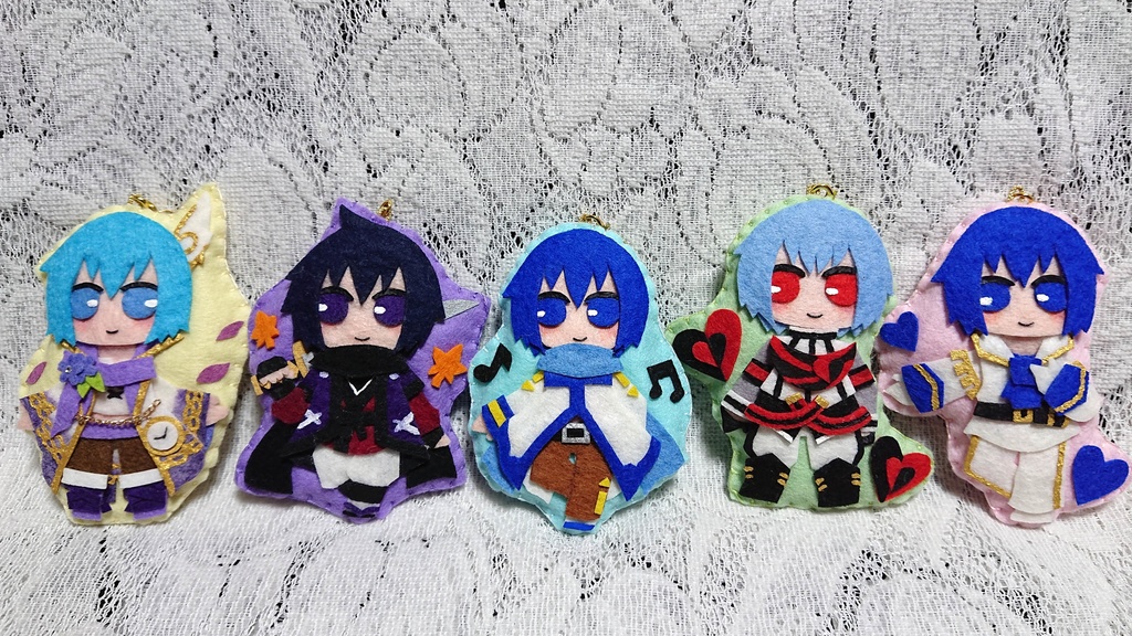 フェルトのマスコット Kaitover 雪紅葉 Booth