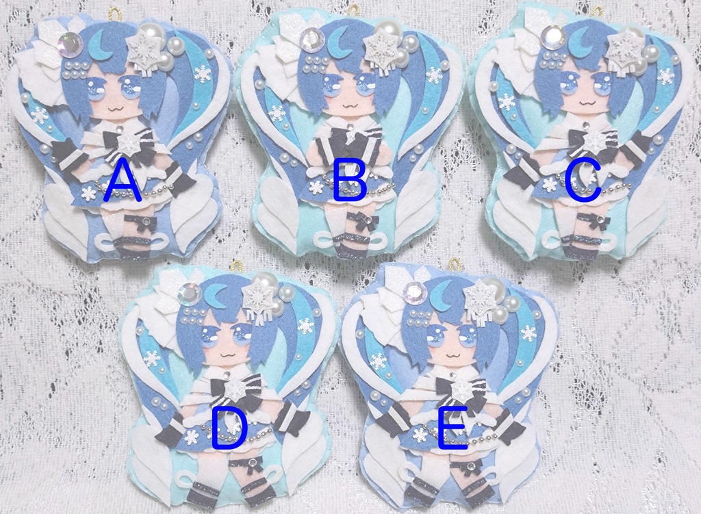 雪ミクさんのストラップ(2025ver)