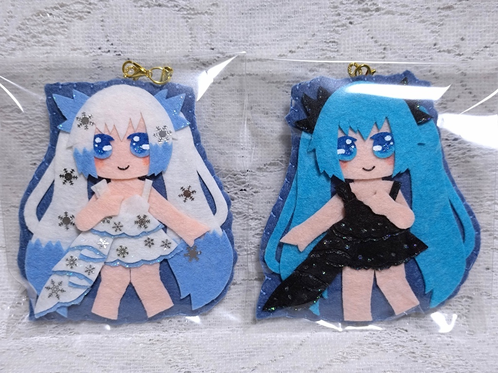 ミクさんのストラップセット