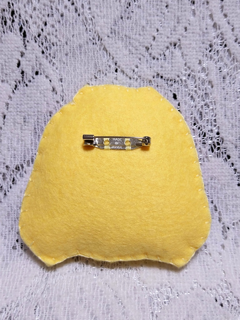 ミクさんのフェルトバッジ