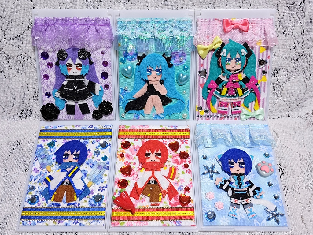 ミクさんとKAITO兄さんのミラー