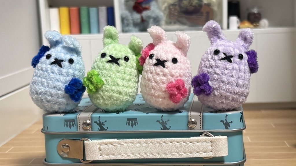 紫陽花の豆🐰