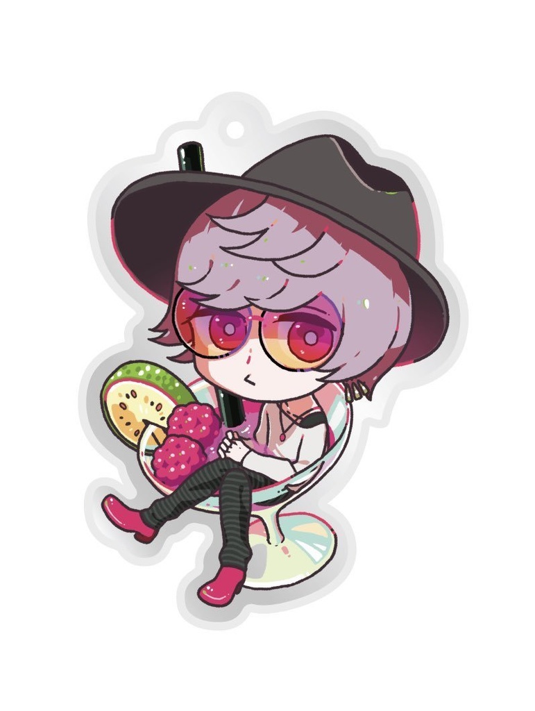 雪見アクリルキーホルダー(カクテルver.)