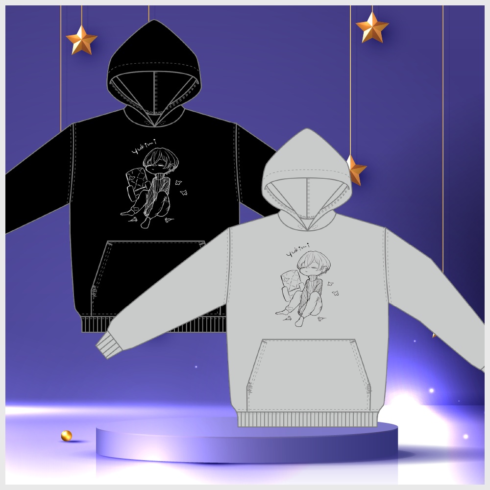 【untransparent】オリジナルパーカー