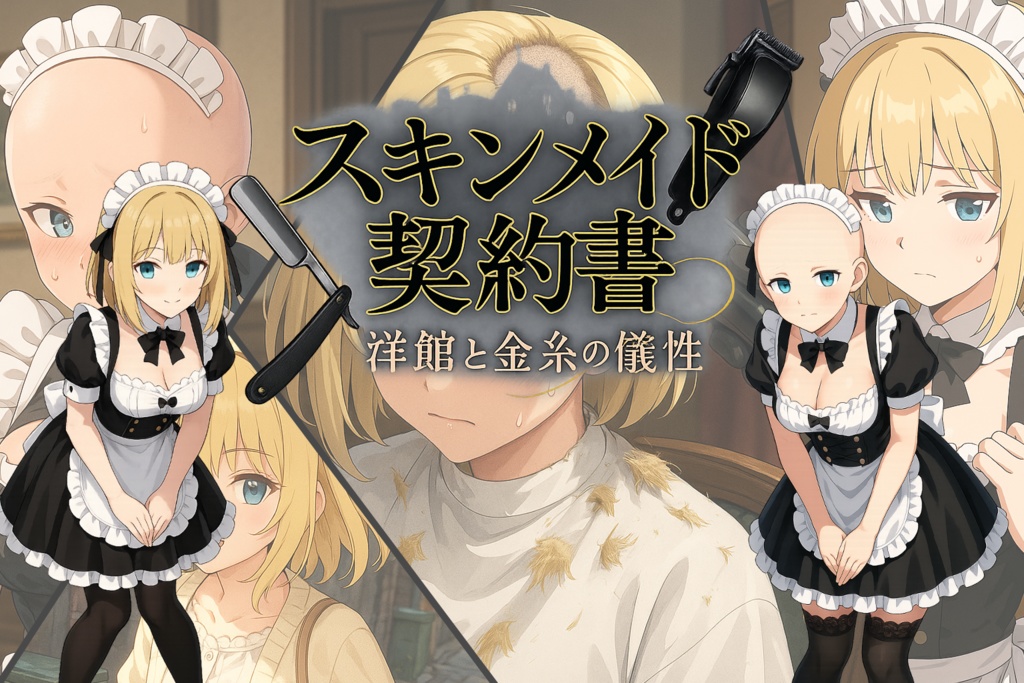 スキンメイド契約書 -洋館と金糸の犠牲-