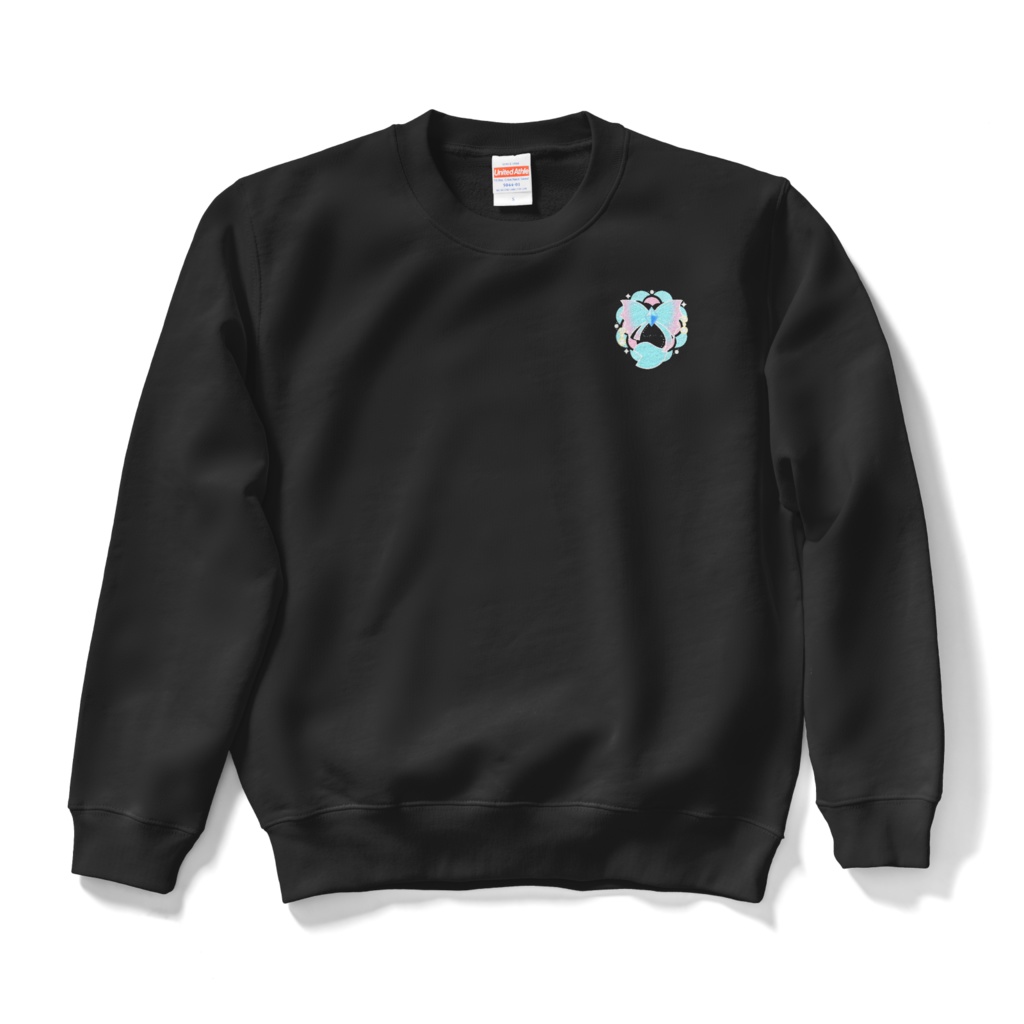 天羽えまロゴスウェット（黒）