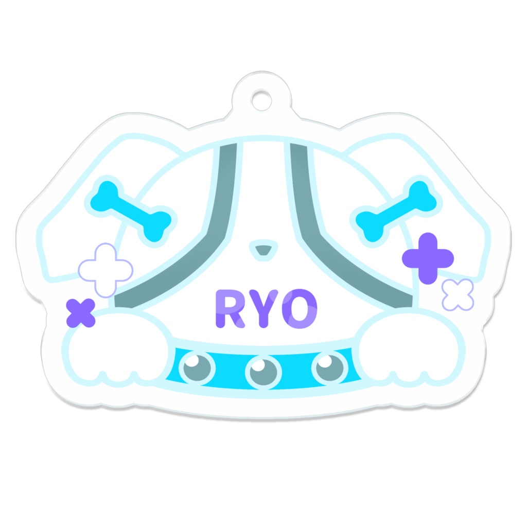 リョウロゴアクリルキーホルダー