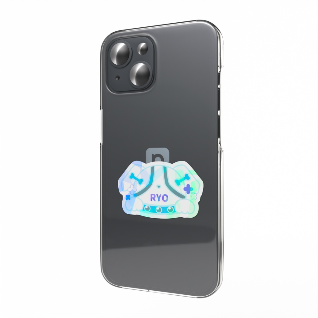 リョウロゴホログラムステッカー