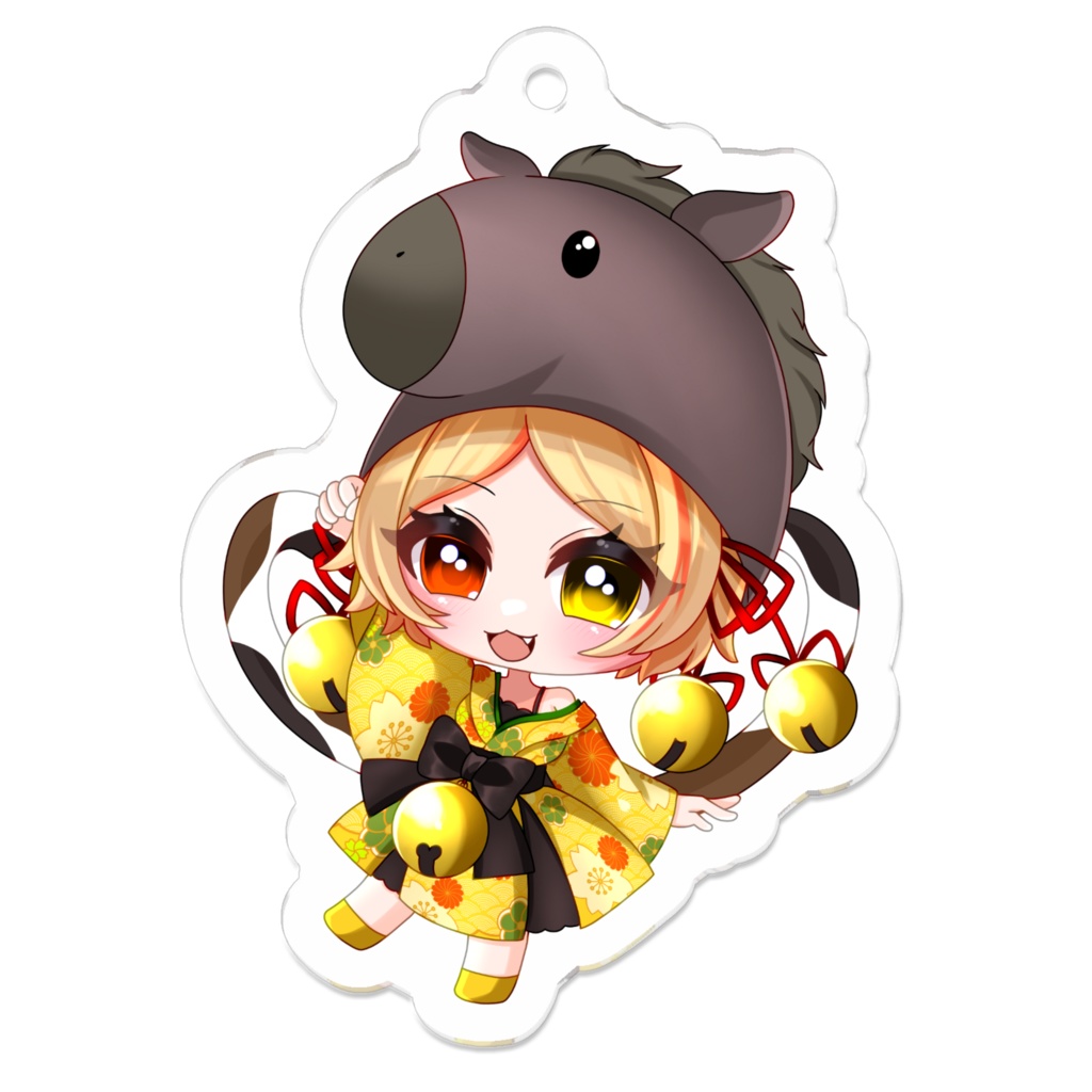 如月すずね2026(午)アクリルキーホルダー