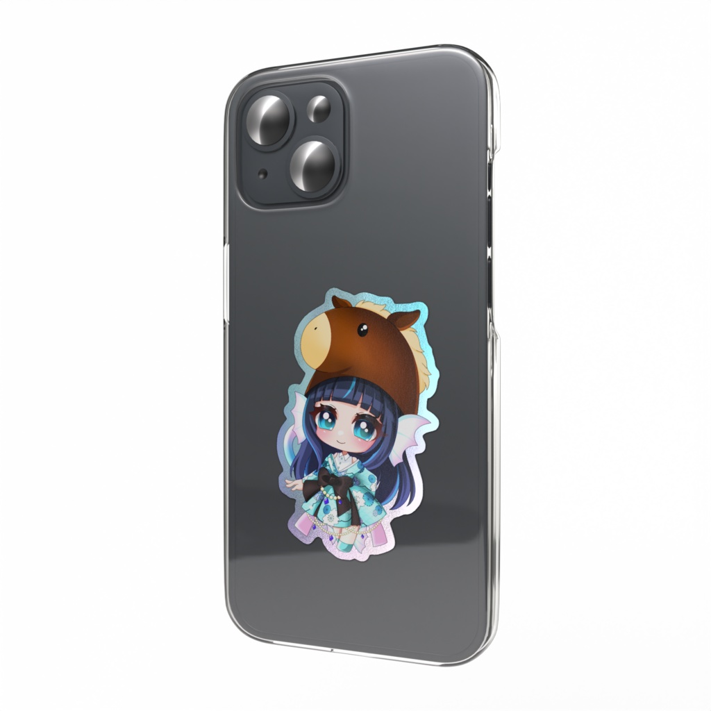 天羽えま2026（午）オーロラステッカー