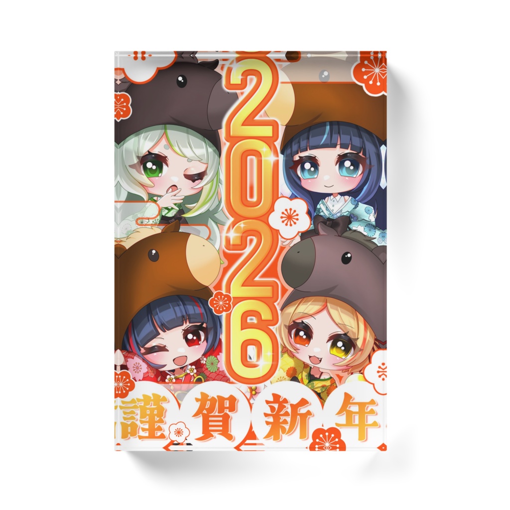 あやかし♡ぱれっとアクリルブロック2026