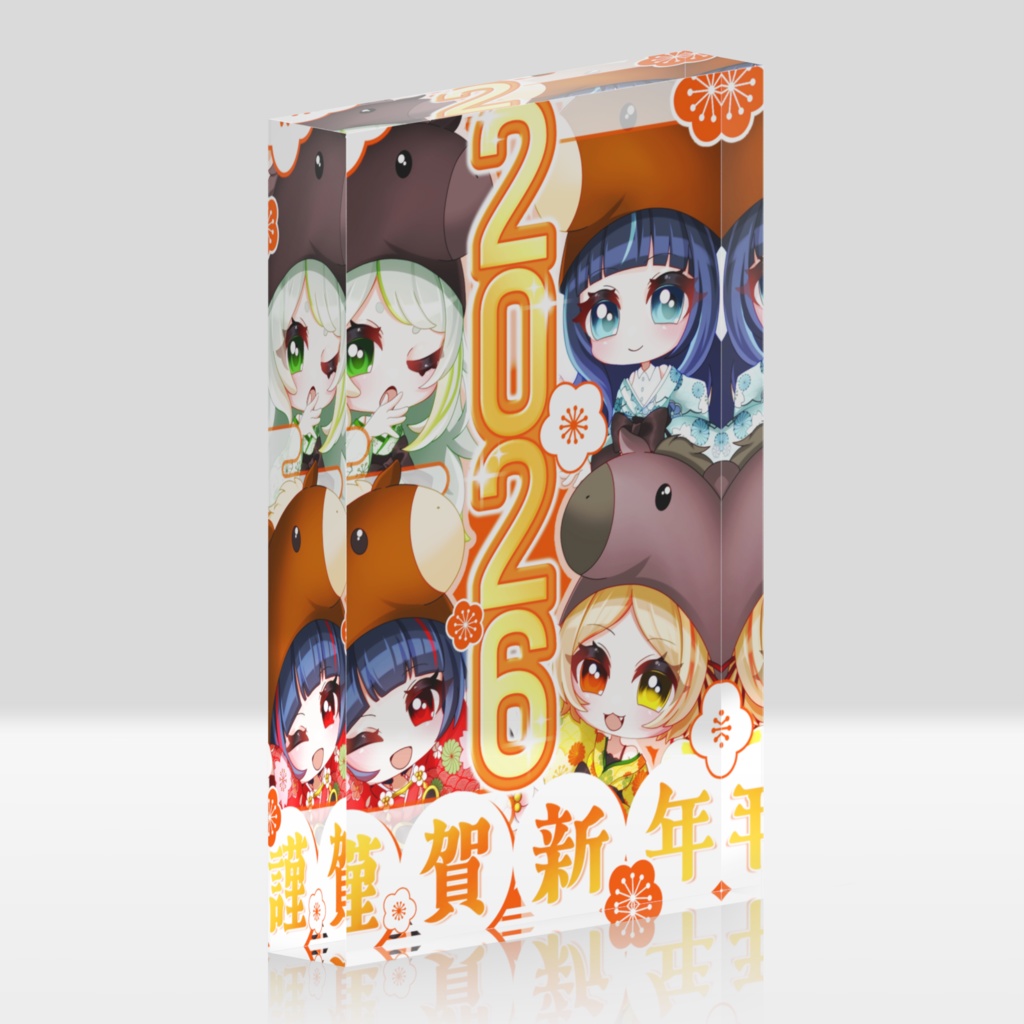 あやかし♡ぱれっとアクリルブロック2026