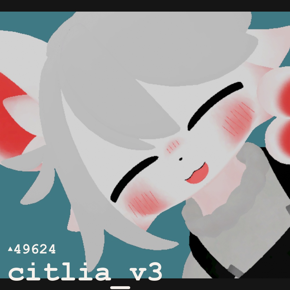 citlia_v3【オリジナル3Dモデル】