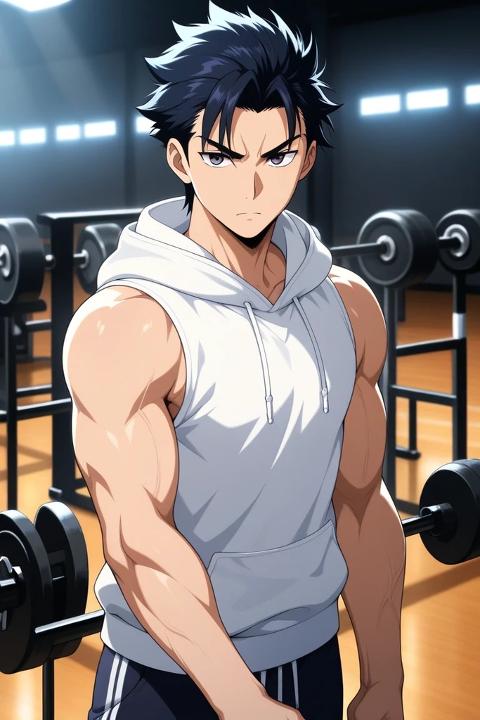 【使い方ガイド付き・素材】アニメ調現代イケメンプロンプト10種+共通絵崩れ防止ネガティブ1種 ZIP版+PDF版