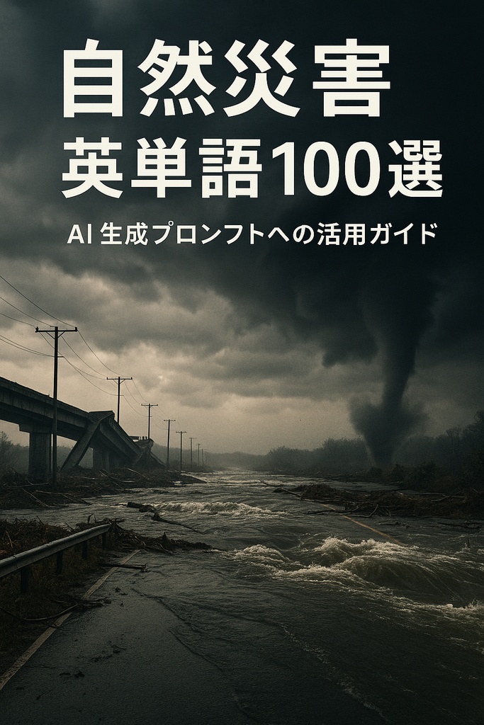 【英単語100語セット】自然災害・災厄プロンプト集｜画像生成＆創作に使える和訳付きテンプレ！