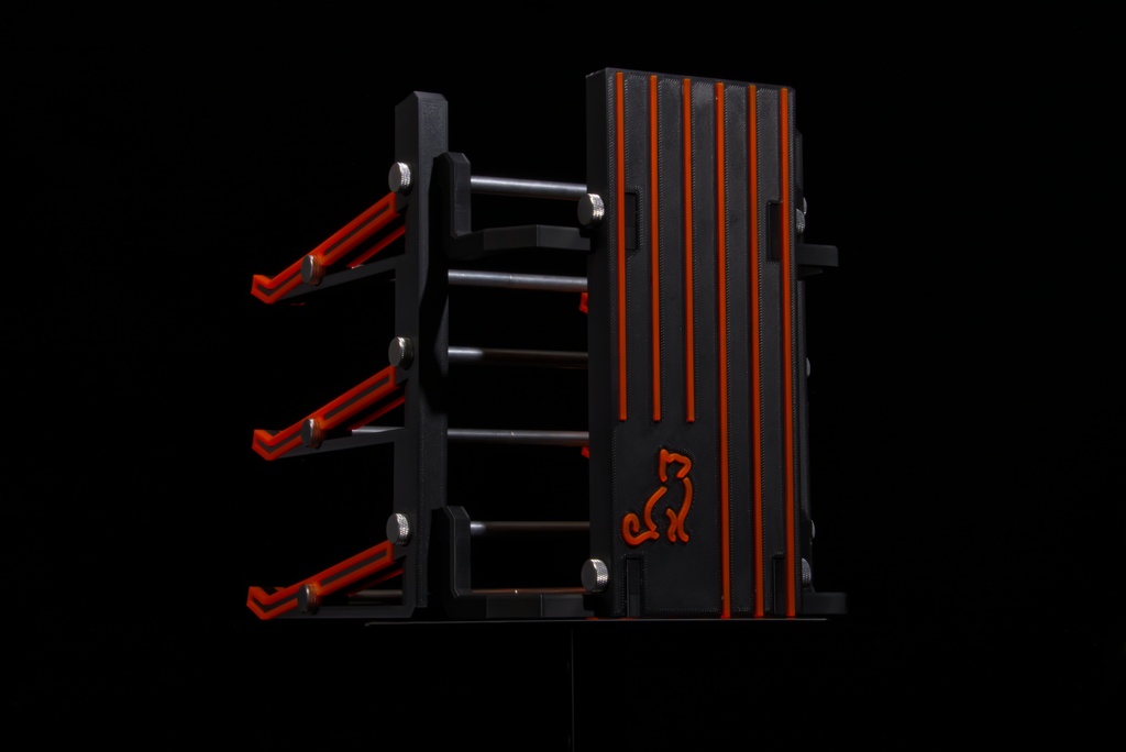 Keyboard Stand No.3(black × orange.Ver)