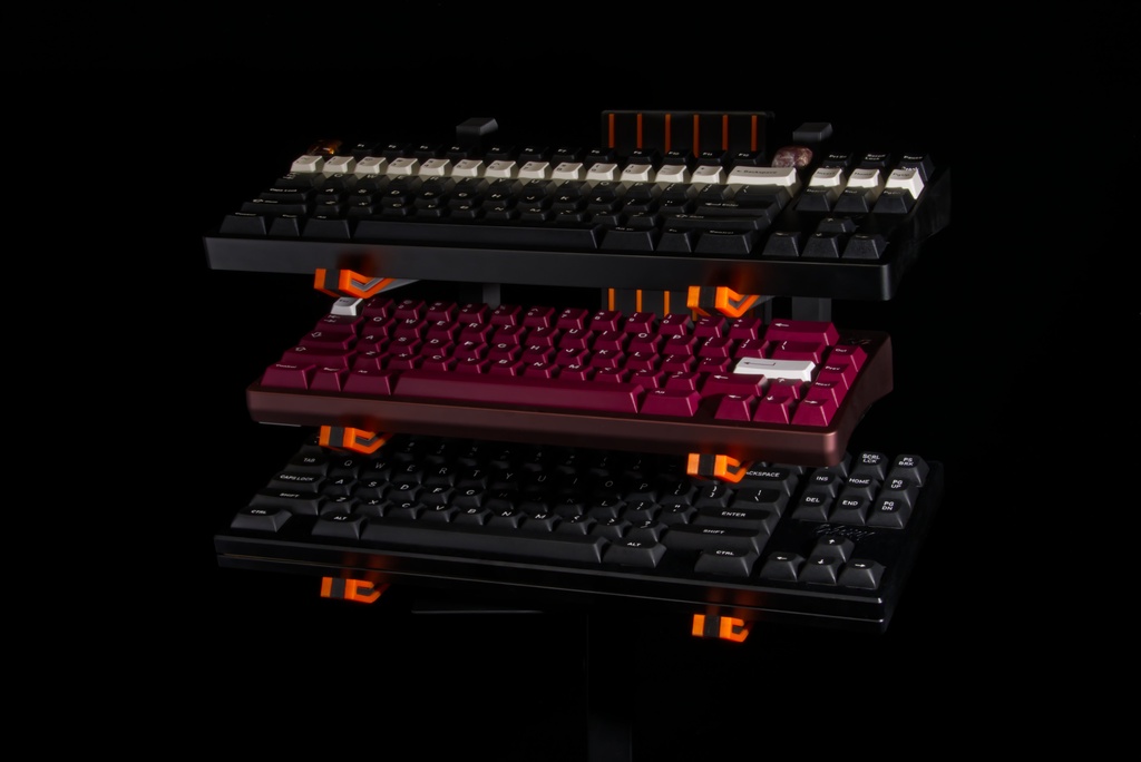 Keyboard Stand No.3(black × orange.Ver)