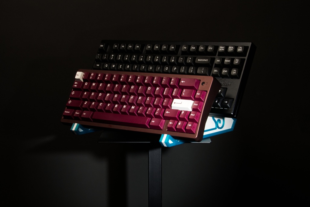 Keyboard Stand No.2(white× teal.Ver)