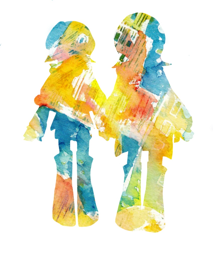 白衣ーず アクリル&ウッドキーホルダー