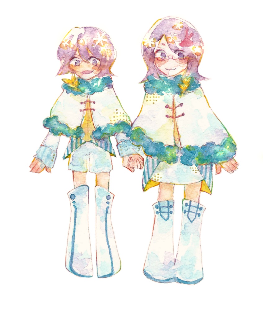 白衣ーず アクリル&ウッドキーホルダー