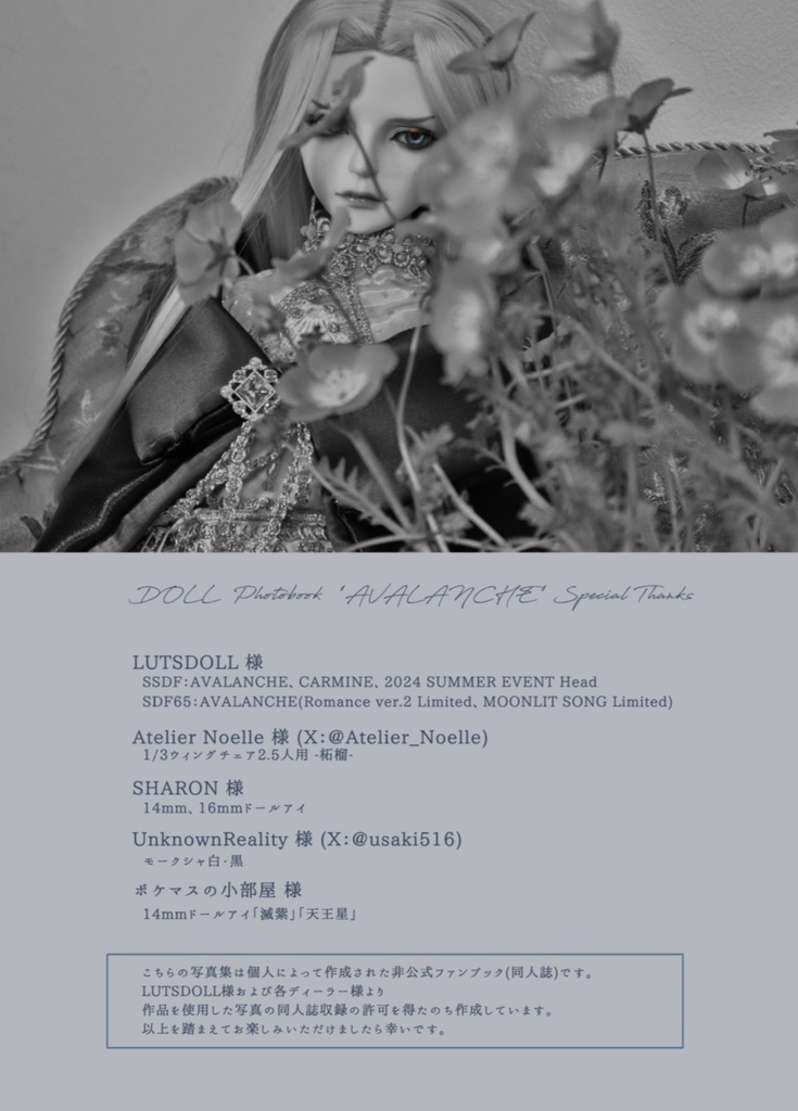 ドール写真集【AVALANCHE】&【Seria Dolls Photobook】