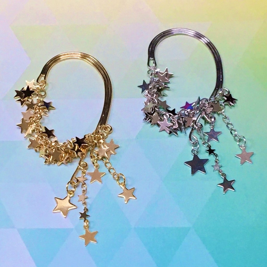 【milky way〜天の川〜】イヤーフック