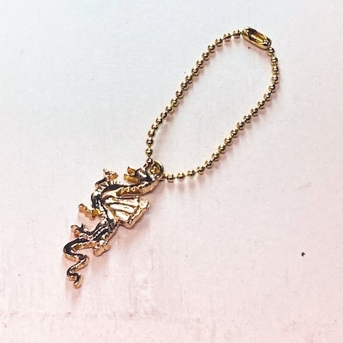 ぬいぐるみ用アクセサリー〜龍ゴールド〜（ペンダント）