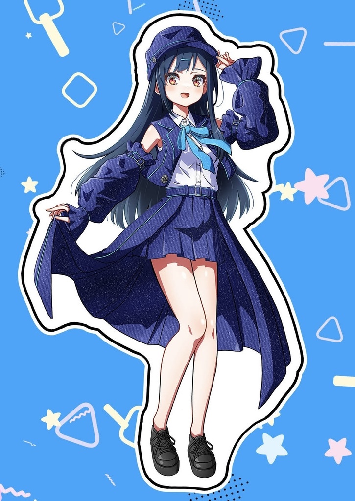 東雲和音ダイカットステッカー