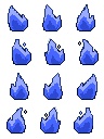 pictSQUARE用アバター 人魂（ゲーミングver.入り）
