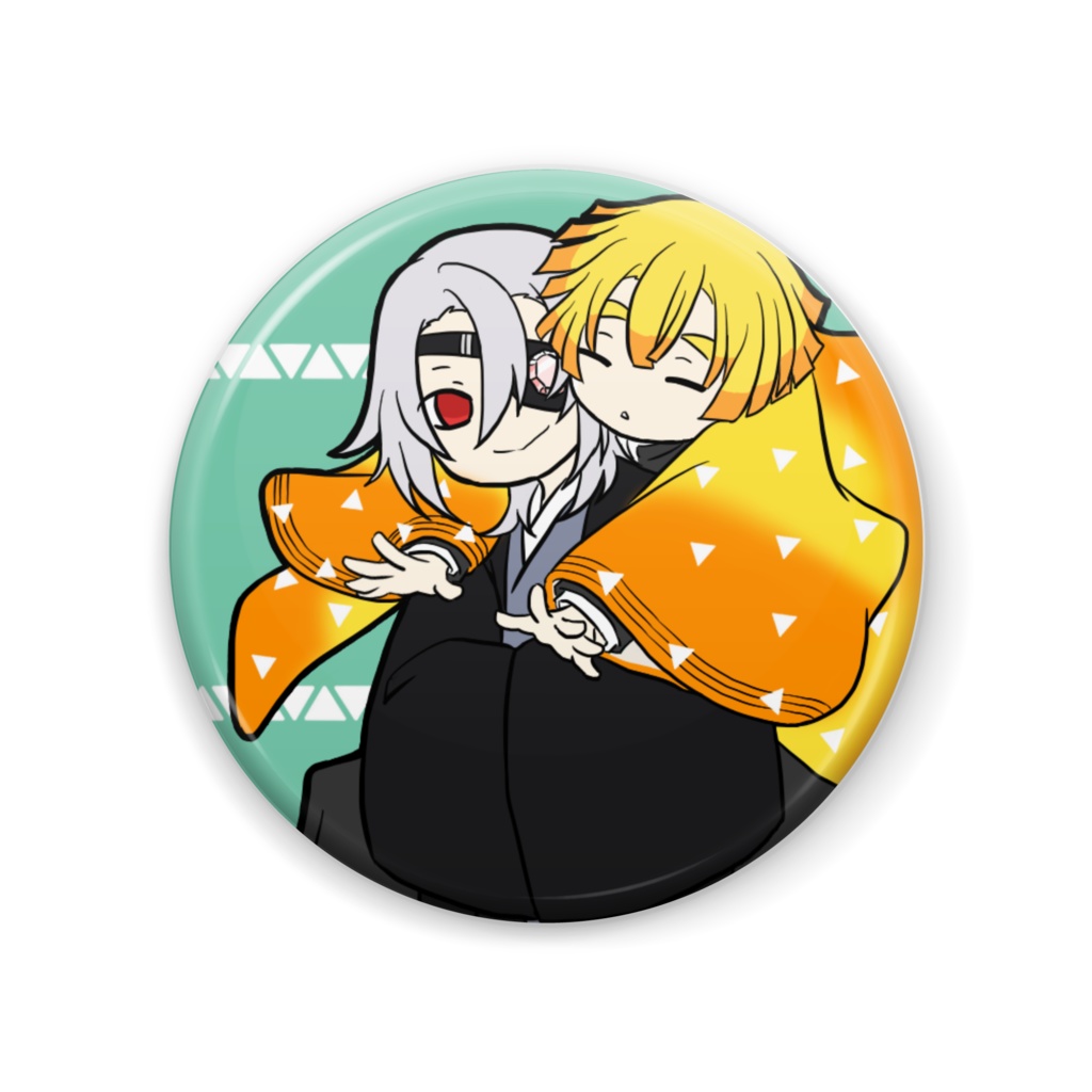 缶バッジ（宇髄と善逸）