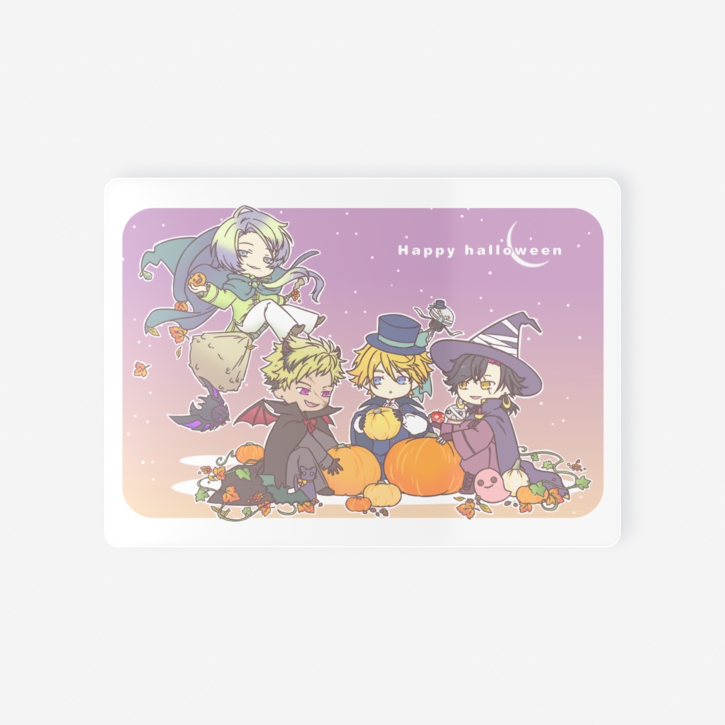 【非公式】クロード&クライシス ハロウィン🎃カード