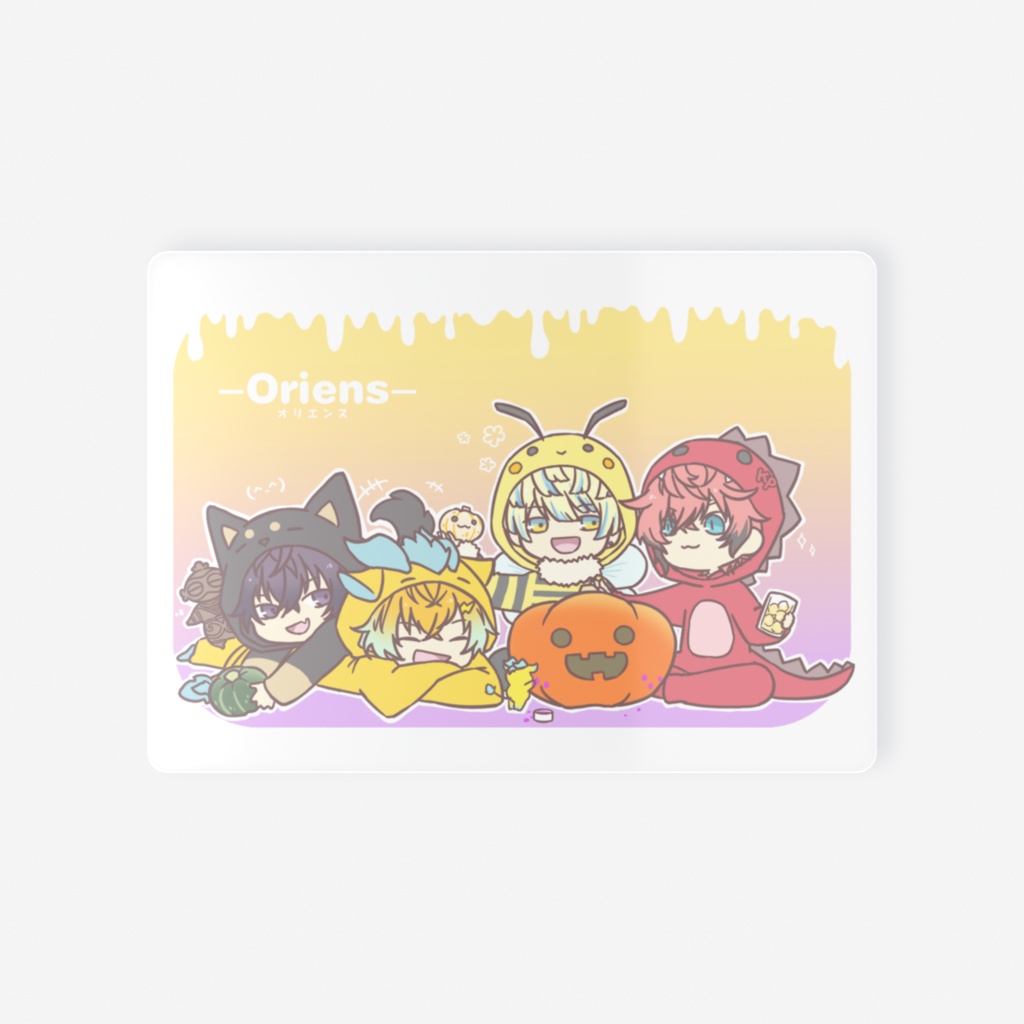 【非公式】Oriensオリエンス　ハロウィン🎃カード