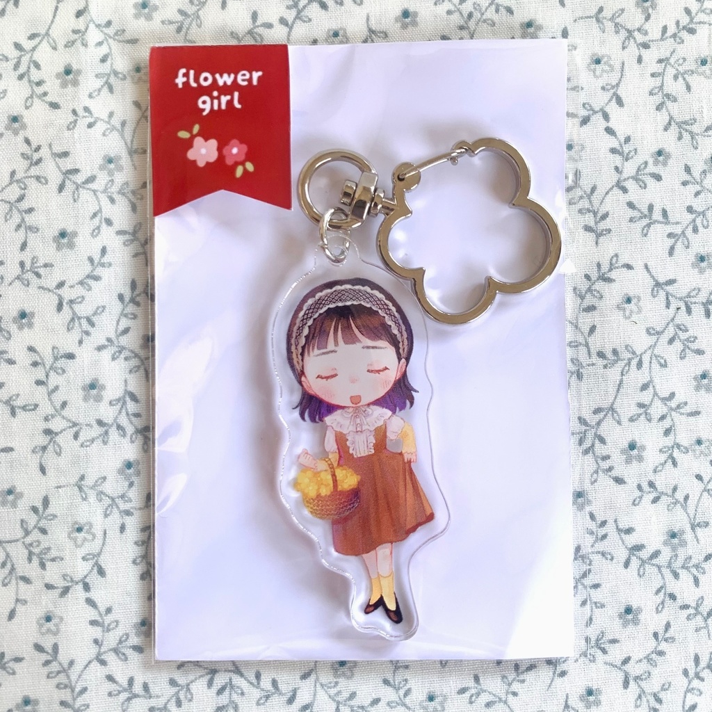 アクリルキーホルダー（オレンジ）