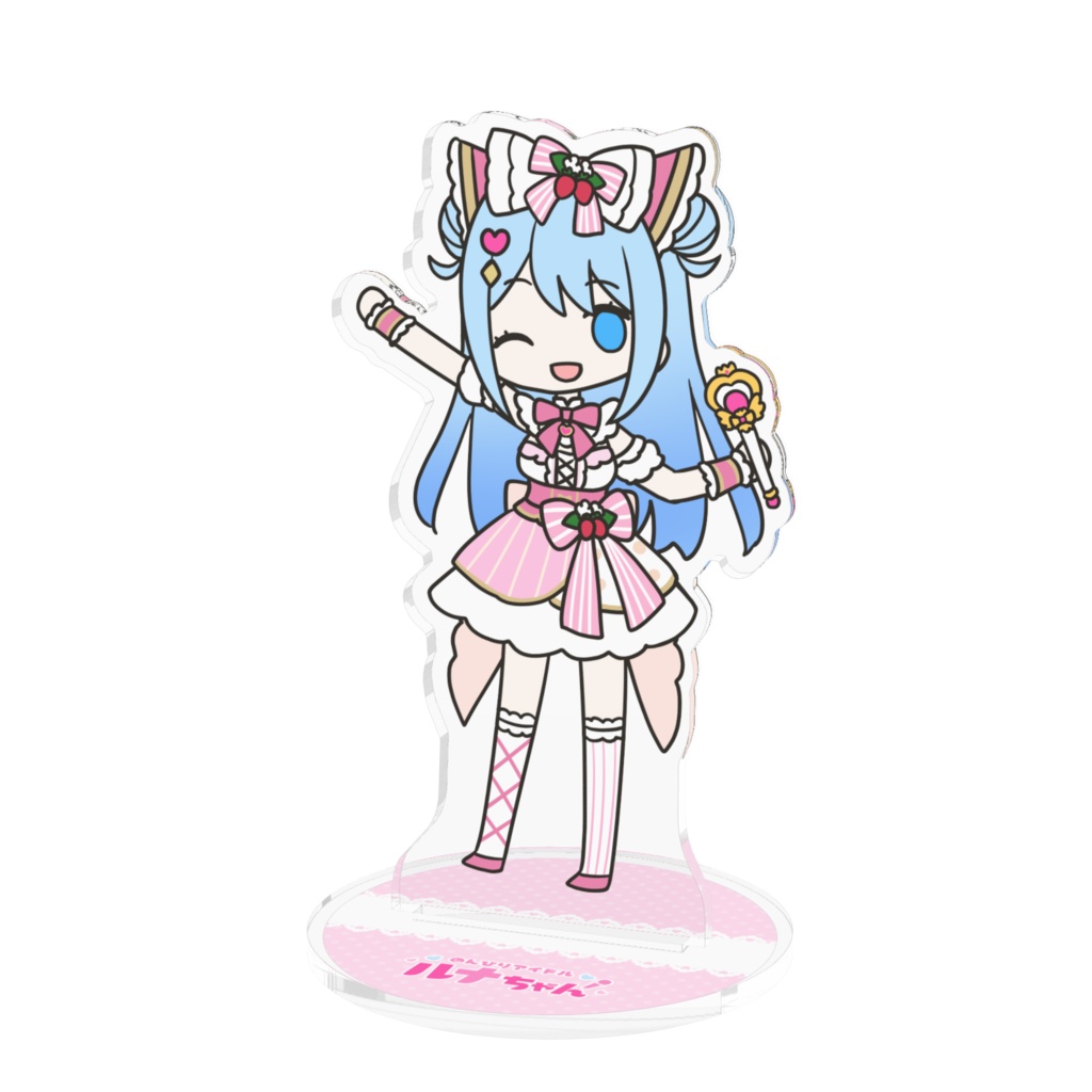 10cm - 第４モデル ミニルナちゃん　アクリルフィギュア